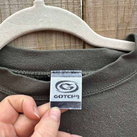 Vintage 1997 Gotcha Crewneck Sweatshirt Unisex Pullover Long Sleeve Size large - Picture 4 of 6